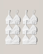 Super Soft Top | Pack de 6 - blanco