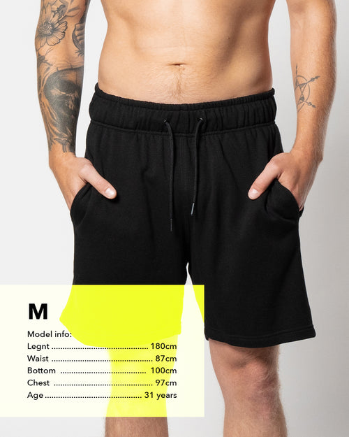 Bamboo Shorts | negro