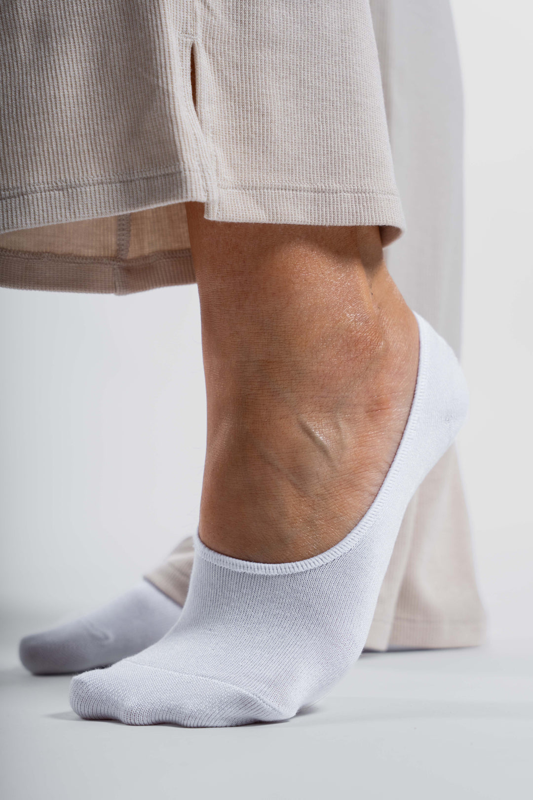 No-show Bamboo socks White - Cool and fresh