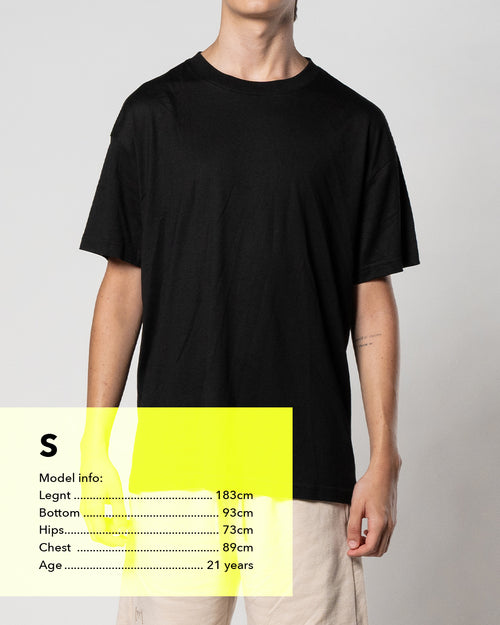 Oversize t-shirt - svart